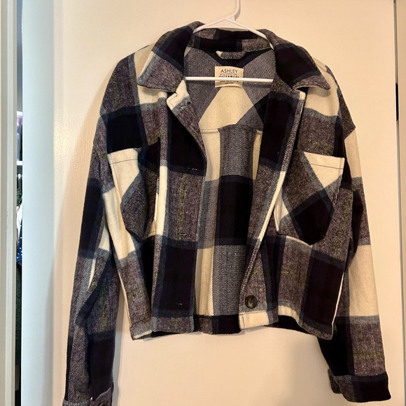 Ashley By 26 International Jackets & Blazers - Ashley By 26 International Blue and White Outerwear